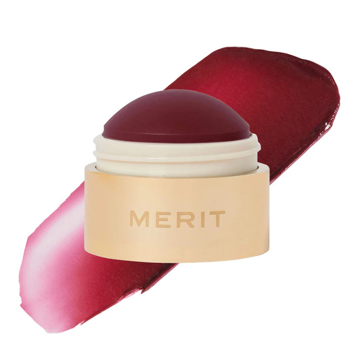 MERIT Beauty Flush Balm Cream Blush : Après