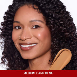 ONE/SIZE Turn Up the Base Full Beat Waterproof Liquid Foundation : Medium Dark 10 NG