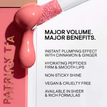 Load image into Gallery viewer, Patrick Ta Major Volume Plumping Lip Gloss : 2 CCs