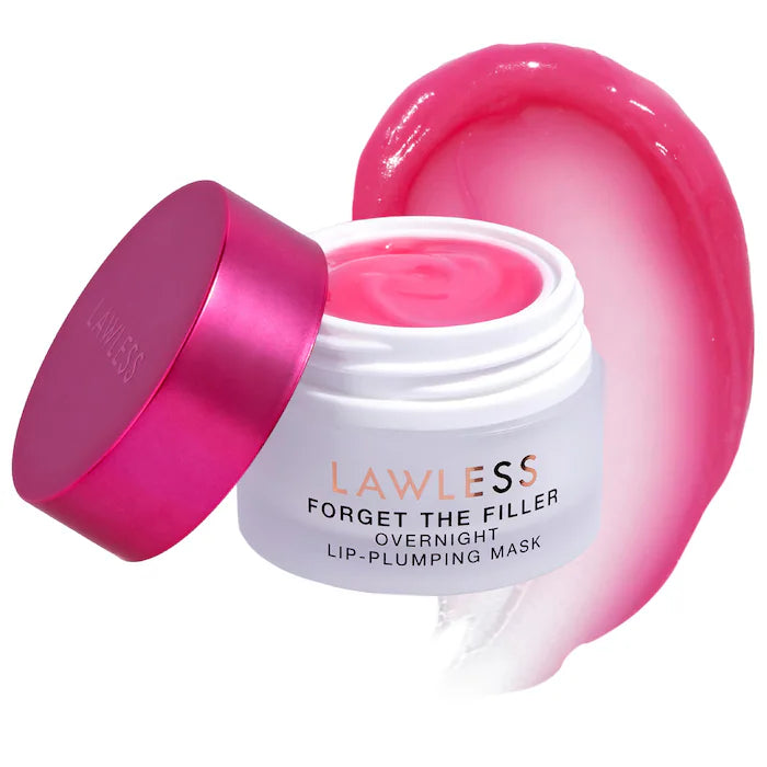 Lawless Beauty Forget The Filler Overnight Lip Plumping Mask : Juicy Watermelon