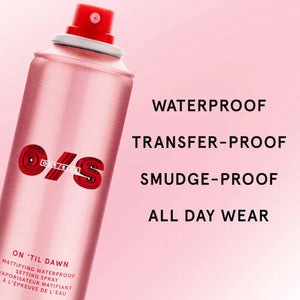 ONE/SIZE Beauty : On 'Til Dawn Mattifying Waterproof Setting Spray 143ml