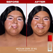 Load image into Gallery viewer, ONE/SIZE Turn Up the Base Full Beat Waterproof Liquid Foundation : Medium Dark 35 NG