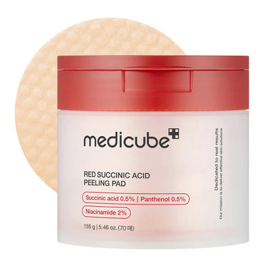 Medicube Skincare : Red Succinic Acid - 70 pads