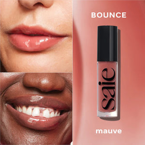 Saie Beauty Glossybounce™ High-Shine Hydrating Lip Gloss Oil : Bounce
