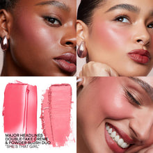 Load image into Gallery viewer, Patrick Ta Mini Major Headlines Double-Take Crème &amp; Powder Blush Duo : She’s That Girl