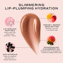 Load image into Gallery viewer, OLEHENRIKSEN Pout Preserve Hydrating Peptide Lip Treatment : Crème Brulee Glimmer