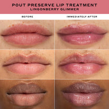 Load image into Gallery viewer, OLEHENRIKSEN Pout Preserve Hydrating Peptide Lip Treatment : Lingonberry Jam Glimmer