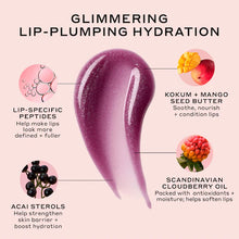 Load image into Gallery viewer, OLEHENRIKSEN Pout Preserve Hydrating Peptide Lip Treatment : Lingonberry Jam Glimmer