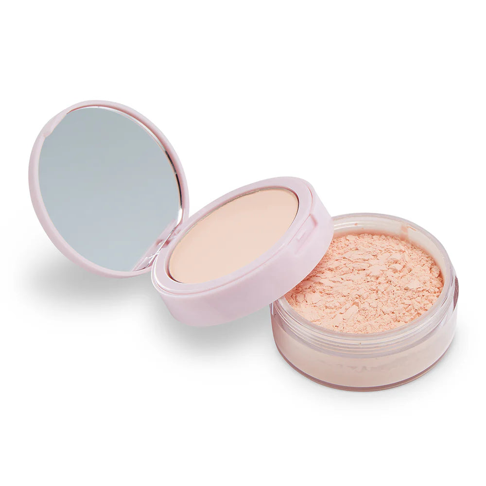 Jordana Ticia Set & Brighten Powder Duo : Marshmallow