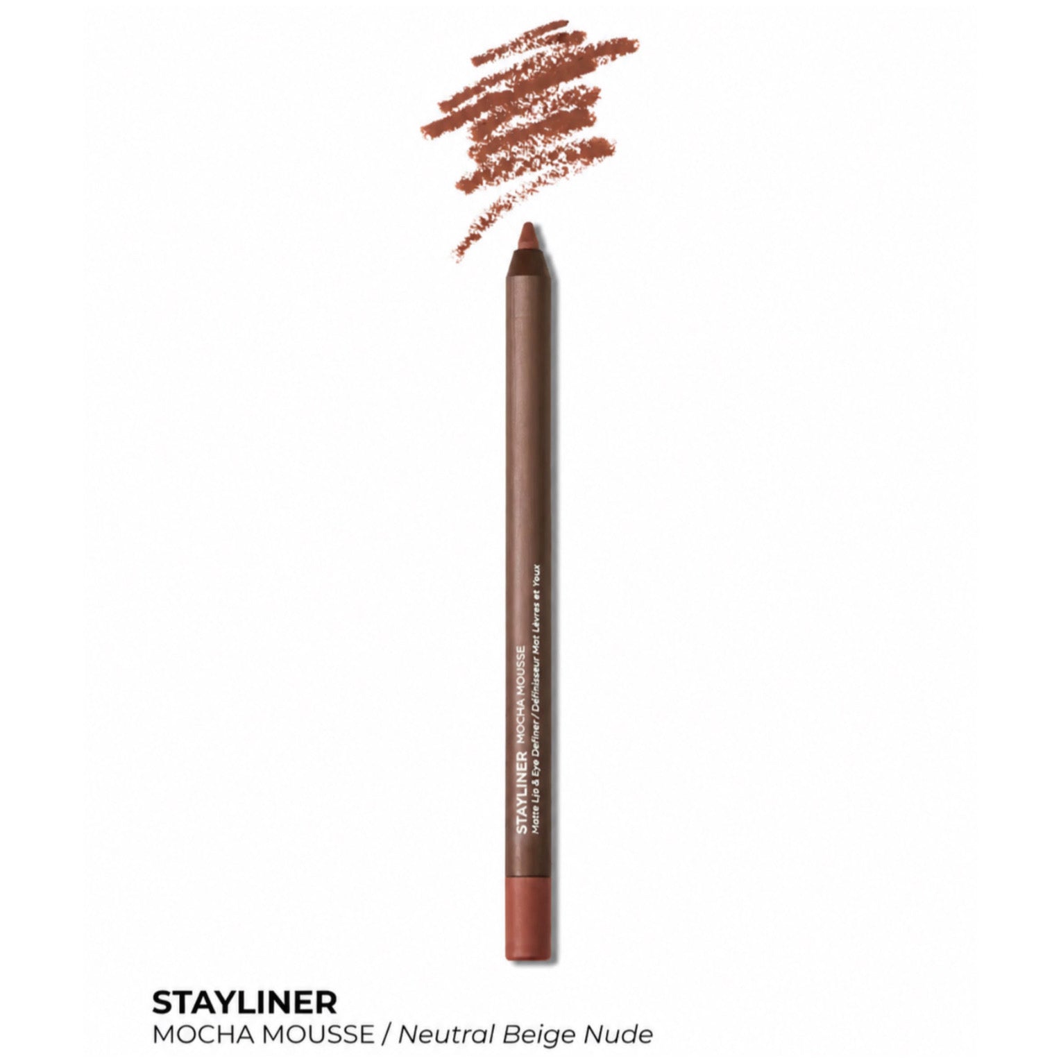 Tanielle Jai Stayliner Matte Lip + Eye Definer : Mocha Mousse