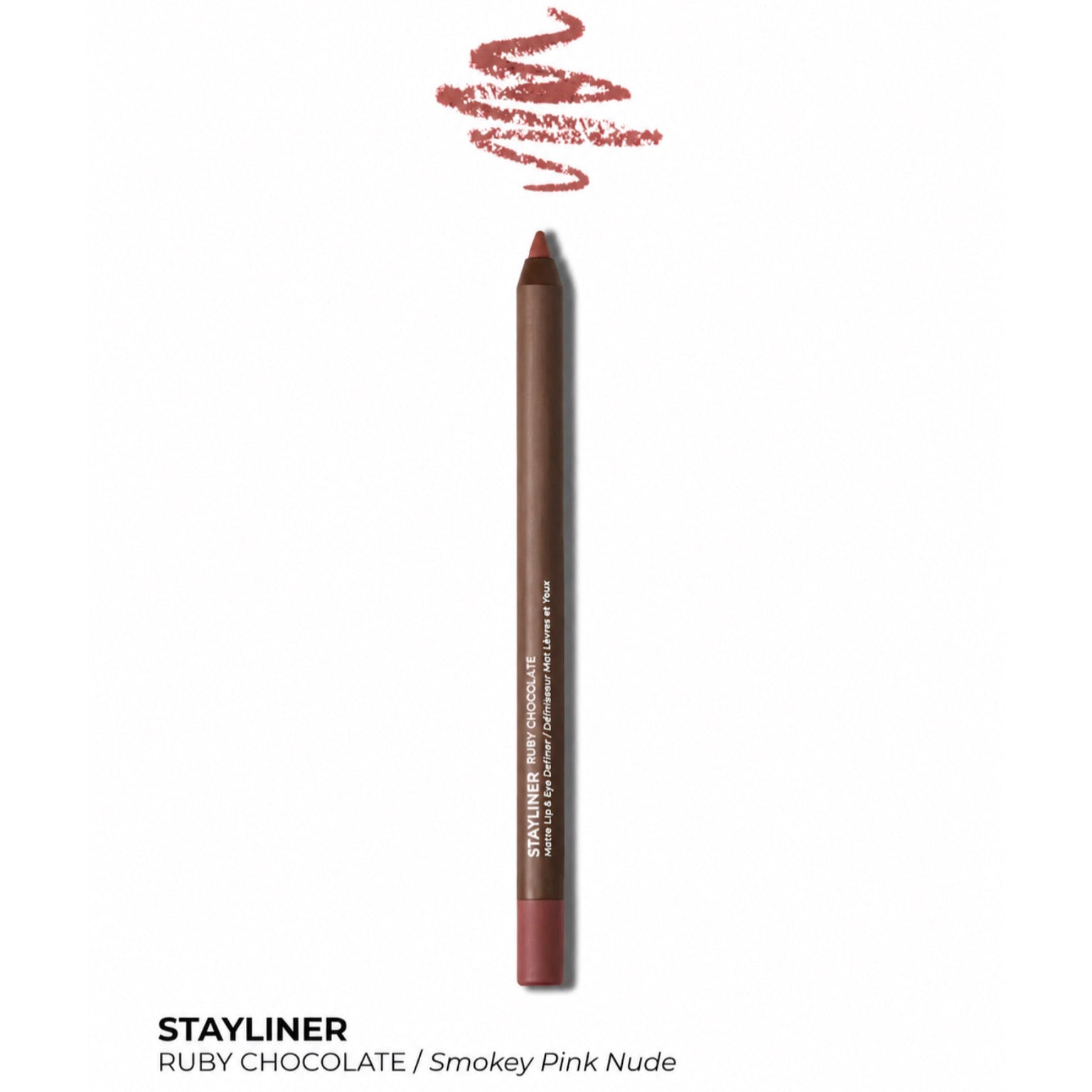 Tanielle Jai Stayliner Matte Lip + Eye Definer : Ruby Chocolate