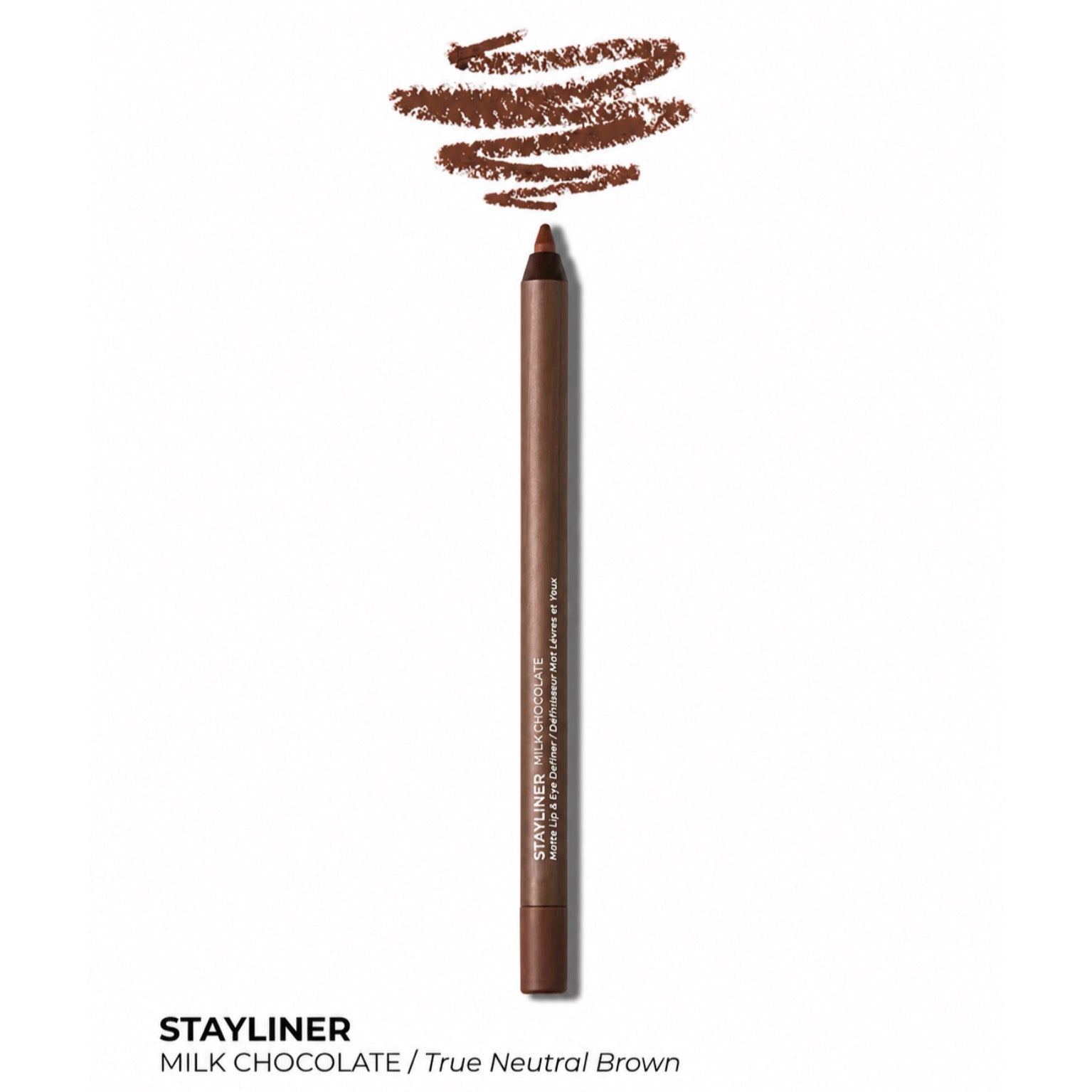 Tanielle Jai Stayliner Matte Lip + Eye Definer : Milk Chocolate