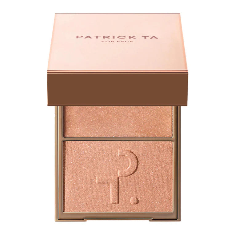 Patrick Ta Major Glow Crème & Powder Light Reflecting Translucent Highlighter Duo : Daddy