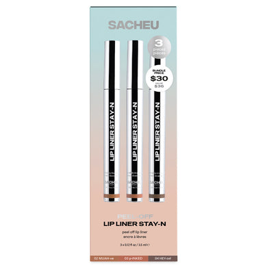 Sacheu Beauty Lip Liner Stay-N : Bestseller Bundle