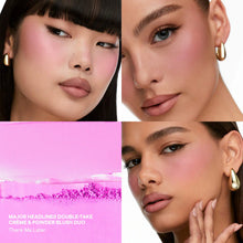 Load image into Gallery viewer, Patrick Ta Major Double Take Crème &amp; Powder Blush : Thank Me Later