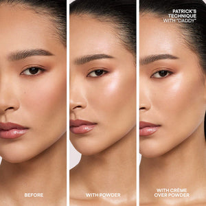 Patrick Ta Major Glow Creme & Powder Light Reflecting Translucent Highlighter Duo : Daddy