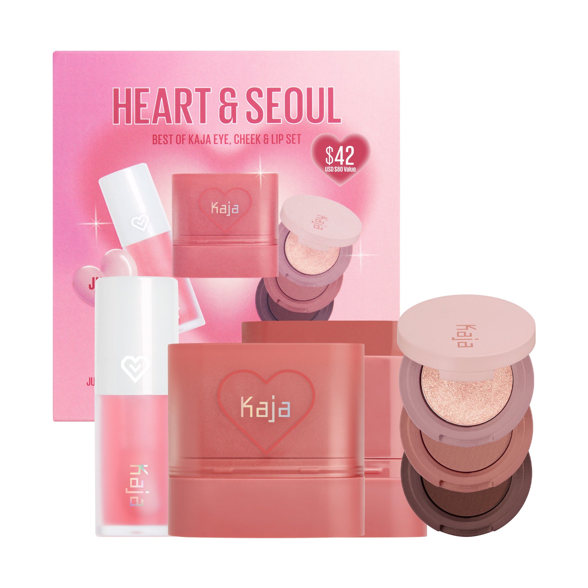 KAJA Beauty : Heart & Seoul Best Of Kaja Set