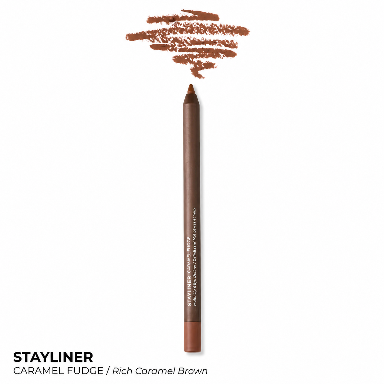 Tanielle Jai Stayliner Matte Lip + Eye Definer : Caramel Fudge