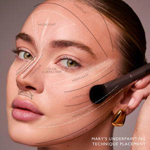 m.ph by Mary Phillips Underpainting Face Highlight & Contour Palette : Light