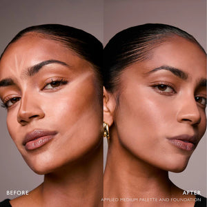 m.ph by Mary Phillips Underpainting Face Highlight & Contour Palette : Medium