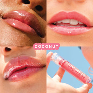Tower28 Beauty ShineOn Lip Jelly Non-Sticky Gloss : Coconut
