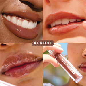 Tower28 Beauty ShineOn Lip Jelly Non-Sticky Gloss : Almond