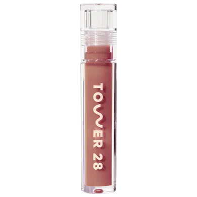 Tower28 Beauty ShineOn Lip Jelly Non-Sticky Gloss : Cashew