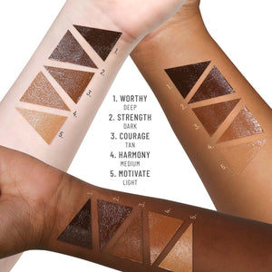 LYS Beauty No Limits Cream Bronzer and Contour Stick : Courage