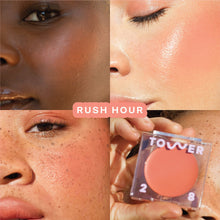 Load image into Gallery viewer, Tower28 Beauty BeachPlease Lip + Cheek Cream Blush : Rush Hour